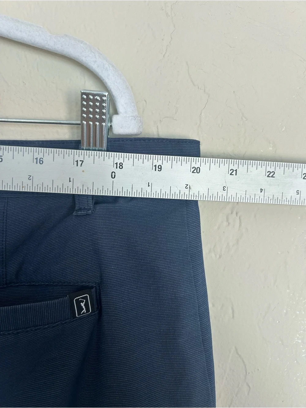 Men’s Golf Shorts Size 40 Non-stretch Navy blue  PGA Tour Sport outdoor (1764)